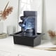 thumbnail image 4 of Fuente interior WICHEMI, cascada de sobremesa con luz LED, 4 of 7