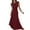 Wine, variant on LYXSSBYX Two Piece Outfits Women Skirt and Top Women's Set Dress Casual Hanging Solid Color Dress Dress Set