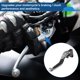 thumbnail image 3 of Palancas de freno y embrague ajustables para Yamaha YZF R1 99-01, aleación de aluminio, color negro y titanio, 3 of 6