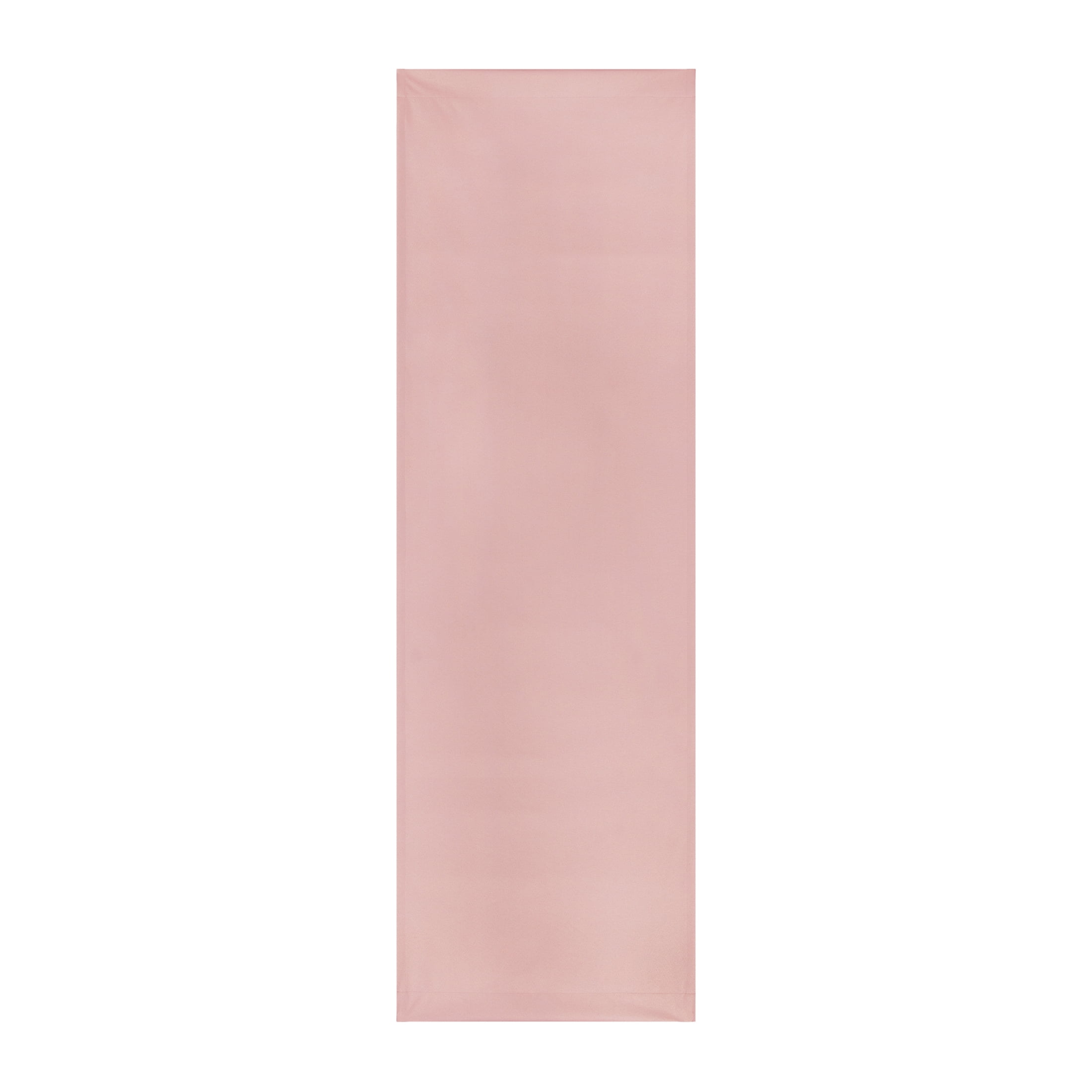 Mainstays Pink Blush Solid Blackout Rod Pocket with Back Tabs Curtain Panel Pair, Set of 2, 30" W x 95" L