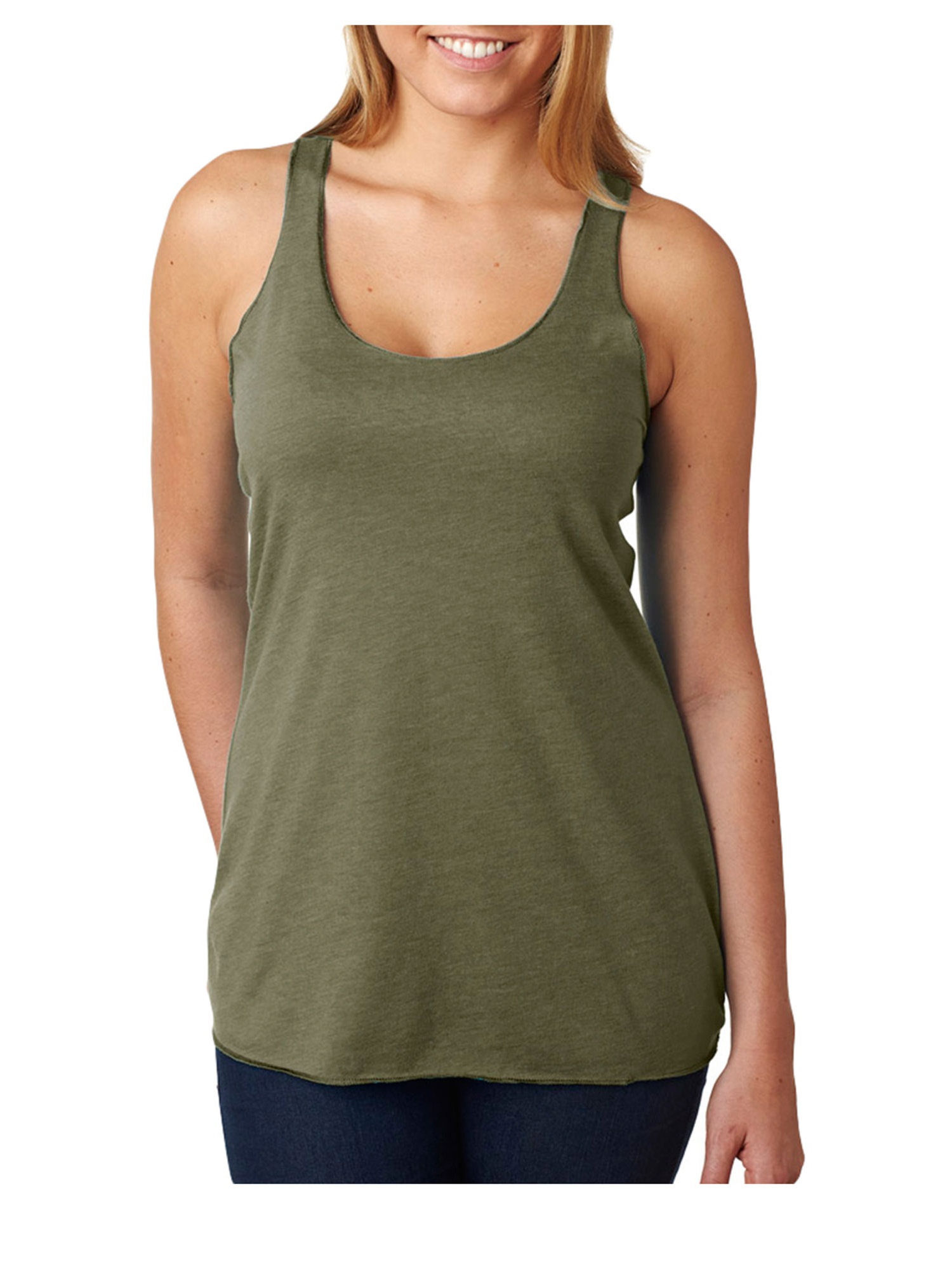 Next Level Women's Stylish Soft TriBlend Racerback Tank, Style NL6733