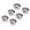 Silver, variant on 6pcs Guitar Conversion Bushings for Electric Guitar Parts Black