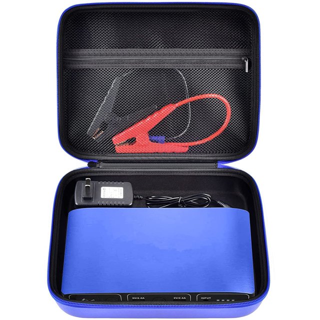 Case GWCASE para Halo Bolt Air Power Kit con bomba de neumáticos, azul