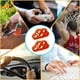 thumbnail image 5 of Empuñaduras 2 anillos de tensión de agarre de mano de silicona para entrenador de fuerza de dedo (naranja 11 libras) Hugtrwg Para Estrenar, 5 of 8