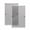 White - 46" Lx 46"W, variant on 2 Sets Diy Window Screen Frame Kit Black 46" X | Easy Cut-to-size Design Includes Parts & Tools For Replacement