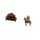 thumbnail image 5 of Sofá Miniatura, Sillón Individual, Modelo DIY, Accesorio, Muebles, Habitación, Micropaisaje, Regalo, Decoraciones, Adorno De Caballero Acrílico, Centro De Mesa, Colección, Decoración Del, 5 of 8