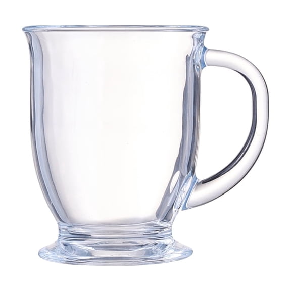 BPPEG 16Oz Clear Glass Mug with Handle Glass Coffee Mug