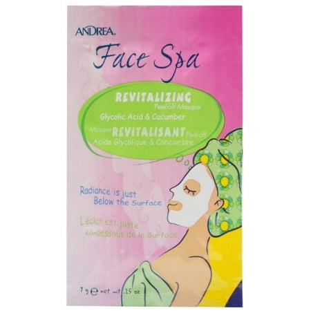 Andrea Revitalizing Peel Off Face Masque, 0.25 Oz