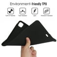 thumbnail image 3 of ELEHOLD Silicone Case For iPad 9th/8th/7th Generation Heavy Duty Shockproof Cover, Slim&Lightweight, Soft Skin-Friendly, Anti-Scratch Protective Tablet Cover, Black, 3 of 8