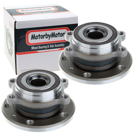 512319 Rear Wheel Bearing Hub Assembly Replacement for Audi Q3 TT, Volkswagen Arteon Beetle CC Eos Golf Golf City GTI Jetta Passat Passat CC Tiguan Wheel Bearing-2 Pack