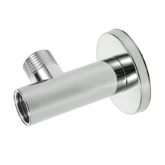 Raindrops Shower Holder for Wall Use Shower Head Holder Zinc Alloy Silver 1Pack