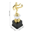 thumbnail image 2 of Premio Trofeo Dorado: Trofeo de Campeonato de Fútbol de 9.43'' - Recuerdo de Fútbol Juvenil - Copa Dorada de Plástico para Fiestas Infantiles, Premios Deportivos y Celebraciones de Equipos, 2 of 5