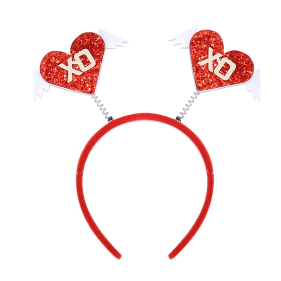 Hearth & Gear Serre-Tête Cœur de la Saint-Valentin / Décoration de Mariage et d'Événement / Accessoire Photo / Bandeau Brillant Fête pour Enfants 8-12 Sacs-Surprises Garçons Chaises d'Événement Sportif pour Enfants Événement et Fête Fête