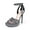 BLACK-GLITTER, variant on Women's Platform Stiletto Heels Open Toe Ankle Strappy High Heels Fashion Wedding Dressy Pump Sandals Shoes