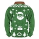 thumbnail image 3 of Sudadera sin capucha para hombre, informal, a la moda, con cuello alto, estampado, con cremallera, jersey de manga larga, blusa de poliéster para hombre, 3 of 3