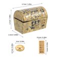 thumbnail image 6 of ETHZZLE 2-Pack Miniature Treasure Chest Dollhouse Scene Props, Decorative Alloy, Assorted Colors for Collectibles, 6 of 6