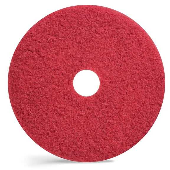Staples Coastwide Professional 20" Buffing Pad Red 5/Carton (CW22984)