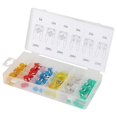 thumbnail image 1 of Automatic Blade Fuse  Car Fuse Kit  Mini Blade Fuse Mini Auto Blade Fuse Wire Kit 5A 10A 15A 20A 25A 30A Car Interior Parts, 1 of 8