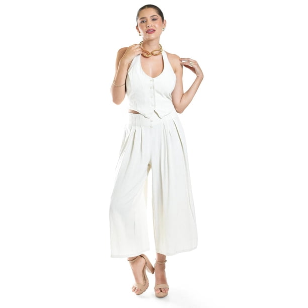 Set de lino elegante Roman Fashion /Juvenil, 93016-9225 (Arena) beige M
