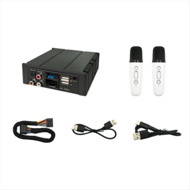 For Car Radio Amplify Automotive Sound Modules Car Audio Processor Electronics Automobiles Parts,1 * Car Radio set,Black