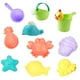 thumbnail image 1 of Juego De Juguetes De Playa De Verano Para Niños, Juego De Arena, Divertido Juego De Juguetes De Playa De Plástico Para Exteriores Cateissary FN006762-05, 1 of 4