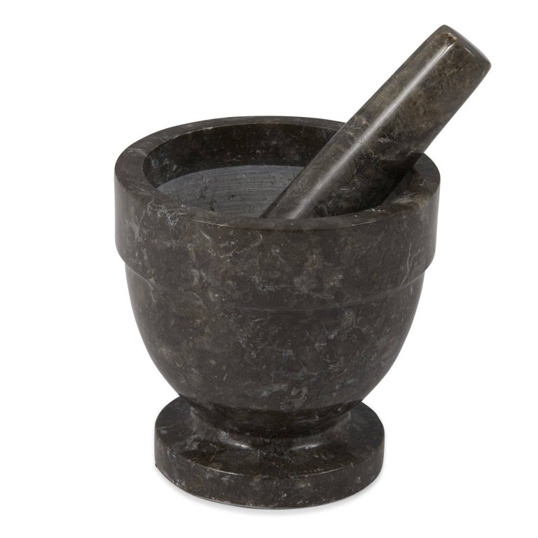 Creative Home Marble Mortar and Pestle, White