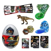 Jurassic World Rebirth Captivz Surprise Egg Action Figures - Rebirth Edition 3 Different Dinosaurs to Collect, Designed for 4 Plus (Unisex)
