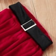 thumbnail image 7 of Santa Outfit Baby Boy Long Sleeve Tops Flare Pants Outfit with Hat 3PCS Set Christmas Boys Outfit Party Dress 2-3 Years, 7 of 7