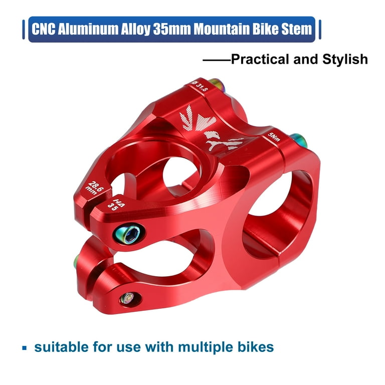 CNC Aluminum Alloy 35mm Mountain Bike Stem Road Bike Mountain Bike