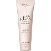 L'Oreal Paris Le Color Gloss One Step In-Shower Toning Gloss, Silver Opal, 4 fl oz