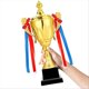 thumbnail image 3 of 11.8 Inch Silver Trophy Cup for Sports Meeting Competitions, 3 of 5