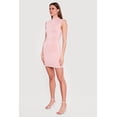thumbnail image 2 of Women's Sleeveless Mock Neck Mini Dress, 2 of 3