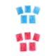 thumbnail image 1 of 10 Pack Compress Cold Compress Ice Pack Ice Pack With Filling, 1 of 9