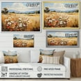 thumbnail image 4 of Designart "Meadow Expressive landscapes Pointillism II" Landscapes Wall Art Print, 4 of 5