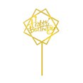 thumbnail image 1 of Baohd Happy Birthday Cake Decoration Plaque, 1 of 9