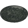 thumbnail image 3 of Ekena Millwork 15 3/4"OD x 5/8"P Amelia Ceiling Medallion (Fits Canopies up to 4 1/8"), Hand-Painted Painted Turtle Crackle, 3 of 6