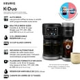thumbnail image 4 of Cafetera Keurig K-Duo, monodosis y jarra K-Cup, color negro, 4 of 7