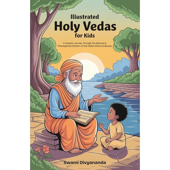 Illustrated Holy Vedas for Kids: A Graphic Journey Through the Spiritual and Philosophical Wisdom of Oldest Hindu Script, (Paperback)