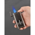 thumbnail image 2 of cigar lighter cigar lighter high-end three-in-one cigar special lighter cigar windproof lighter, 2 of 10