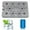 C, variant on Clearance Ice Cube Mold under $5 1pcs Ice Pack For Lunch Box And Cooler Reusable And Long Lasting Slim And Lightweight Design For Kids Fun & Colorful 1ml