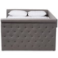 thumbnail image 3 of Bowery Hill Tufted Queen Daybed in Grey, 3 of 8