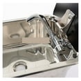 thumbnail image 5 of RV Sink Small Narrow Stainless Steel with Tempered Glass Cover Car Vessel 304 Stainless Steel Vegetable Washing Basin ,Durable Material, 5 of 7