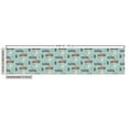 thumbnail image 2 of Cartoon Fabric by the Yard, Dogs Driving Through Cactus and Skulls Deserted Area Funny Graphic Illustration, Decorative Upholstery Fabric for Sofas and Home Accents, Multicolor by Ambesonne, 2 of 4