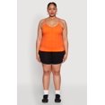 thumbnail image 3 of Womens Plus Size Seamless Ribbed V Neck Cami, 3 of 6