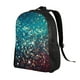 thumbnail image 2 of Fotbe Colorful Rainbow Glitter Mochila de Viaje para Laptop, Mochila Ejecutiva Delgada y Resistente 15.6", 2 of 8