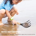 thumbnail image 2 of Clam Rake, 5 Claw Wood Handle Rake, Digging Tool, 2 of 5