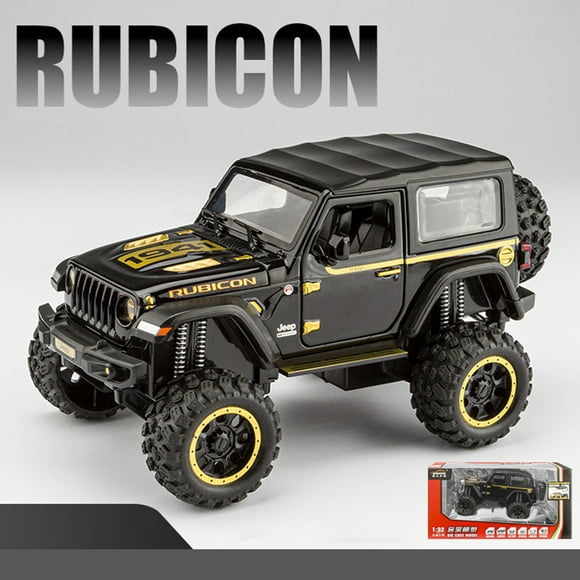 1:32 Alloy Off-road Vehicle Model Compatible For Rubicon Simulation Car Model Ornaments For Boys Birthday Gifts