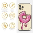 thumbnail image 4 of Caseyard TPU Clear Case for iPhone 13 Pro with Dripping Donut design phone cover, 4 of 7