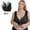 Gray, variant on workcargo Plus Size Front Closure Wireless Bra - Women's Plus 2 Pack, Coffee Color, Size 3XL, Everyday Comfort Lace Bra