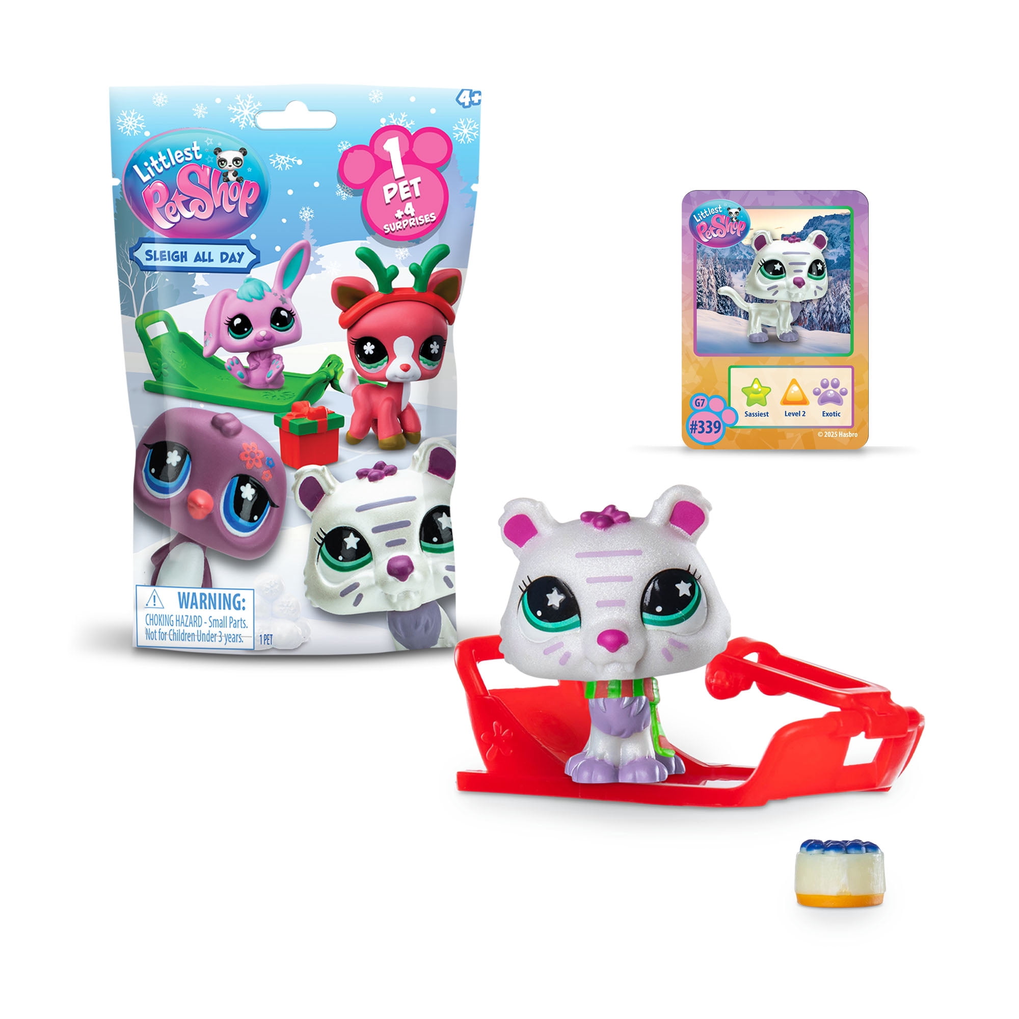 Littlest Pet Shop - Sleigh All Day Surprise Pet Assortment